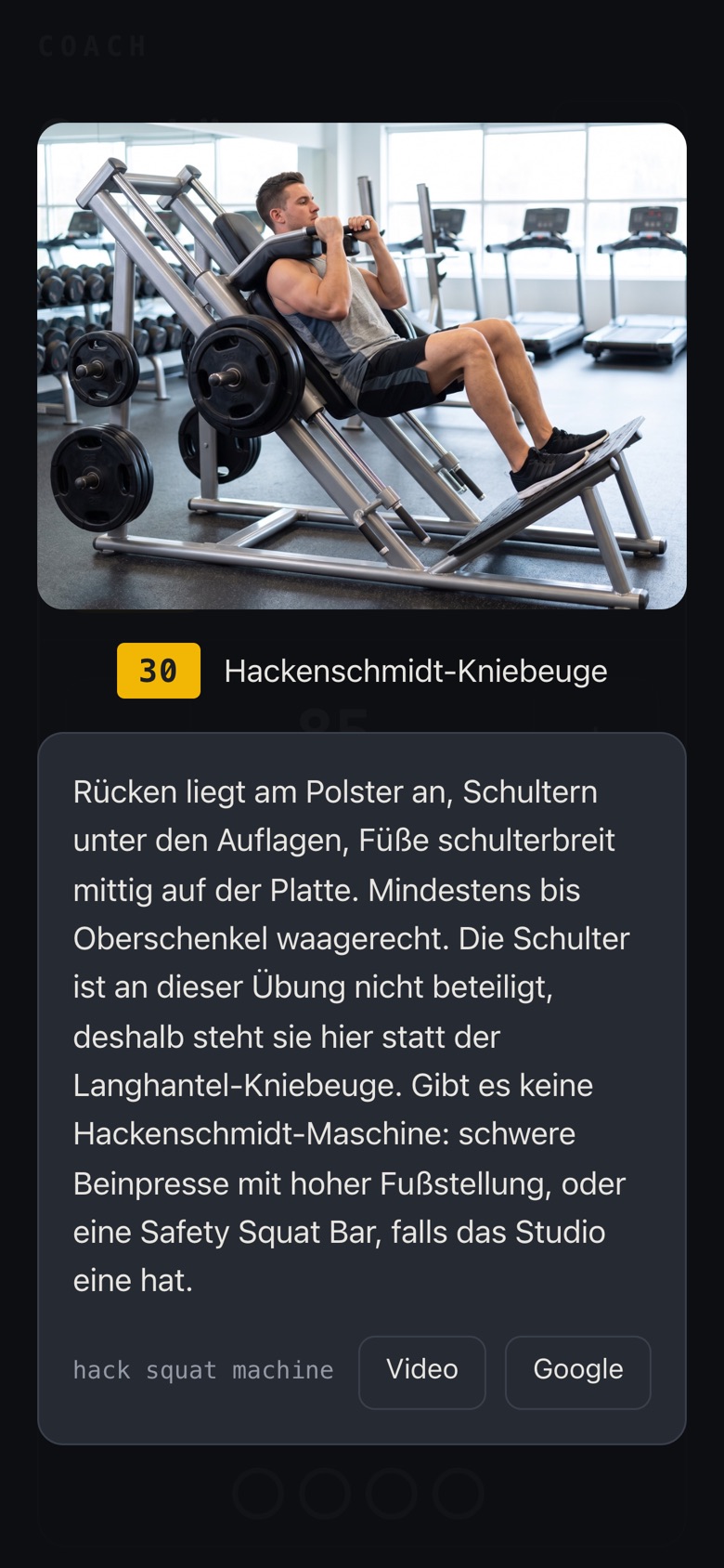 Großansicht eines Geräts mit Gerätenummer und Ausführung